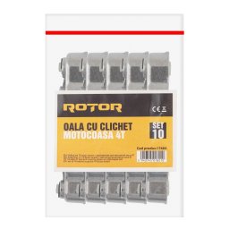 Set 10 oale cu clichet pentru motocoasa 4T Rotor, demaror pornire