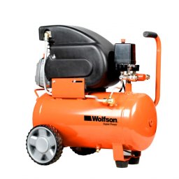 Compresor de aer Wolfson 24L, 8 bar, 2 CP, portabil, cu piston