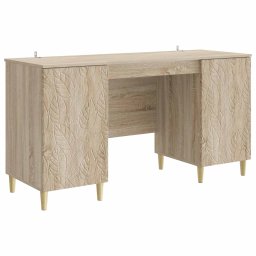 Birou Stejar Sonoma Lemn prelucrat 142,5 x 50 x 75 cm GartenMobel Dekor