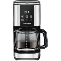 Cafetiera Rommelsbacher Sunny FKM 1000, filter machine (stainless steel/black, incl. glass jug)