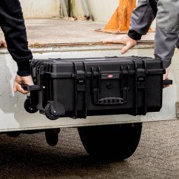 KNIPEX "Robust45 Move" Electrical Tool Case, 63-piece, black tool set, with a tool assortment for electricians