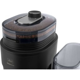 Rasnita cafea Melitta AromaFresh X (black (matt)/silver, with grinder)