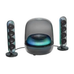 Sistem Audio 2.1 HARMAN KARDON SoundStick 5 Bluetooth Putere RMS 190W Design Transparent Negru