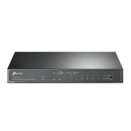 Switch TP-LINK TL-SG1210MPE, 8 porturi, PoE+, Black
