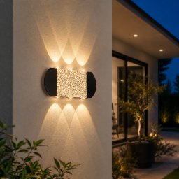 Aplica LED 12W Exterior Aurum Noire