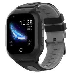 Ceas Smartwatch Pentru Copii, Wonlex KT24S, Negru