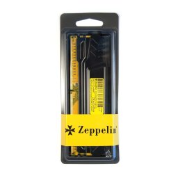 Memorie DDR Zeppelin DDR4 8GB frecventa 2400 MHz, 1 modul, radiator, retail ZE-DDR4-8G2400-RD