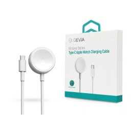 DEVIA Smart Series magnetic Type-C cablu încărcător Apple pentru Watch alb
