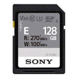 SONY SF-E SDXC memory stick 128GB UHS-II U3 V60 SFE128A.AE