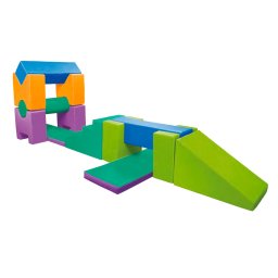 Set de joaca traseu motric softplay13-max