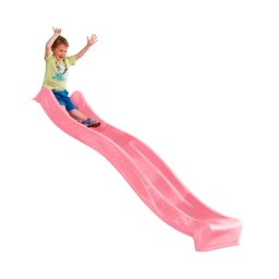 Tobogan 235 cm roz deschis, inaltime asezare 120-125 cm - tobogan simplu, doar panta