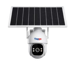 Camera Supraveghere 4G Solara Taggo Pro S30, 5MP, Full Color Noapte, eSIM, AI Detection 40m, PTZ 355 , Auto Zoom 12X, AOV 24 7, IP66, 15600mAh