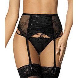 Yvette / MS mini-thongs - negru