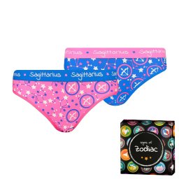 Women's chiloti Frogies Zodiac Săgetător 2P Gift box