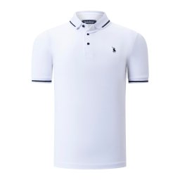 Tricou polo de barbati, dewberry