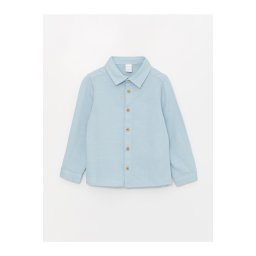LC Waikiki Long Sleeve Basic Baby Boy Shirt