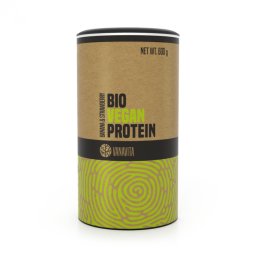 VanaVita BIO Vegan Protein 600 g banană - căpșuni