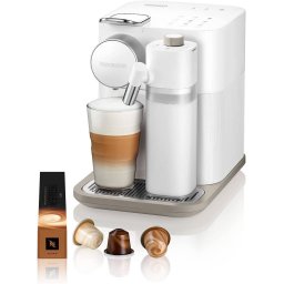 Delonghi Nespresso Gran Latissima EN 640.W, capsule machine (white)