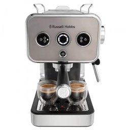 Espressor Manual Russell Hobbs Distinction Titanium 26452-56 1L 15Bari 1350W Argintiu