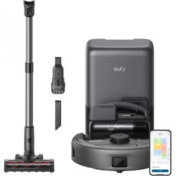 Aspirator Robot eufy E20 3-In-1 8000Pa Negru