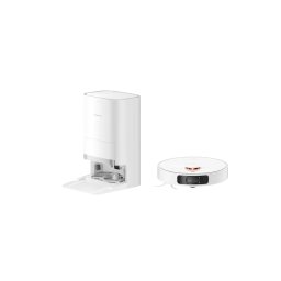 Robot de Aspirare Xiaomi X20+ BHR8124EU 6000Pa Functie de Spalare Statie Multifunctionala Inteligenta Rezervor Apa 4L Wi-Fi Alb