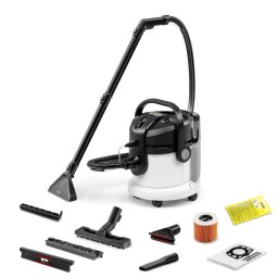 Aspirator cu Spray-Extractie Karcher SE 4Â 1.081-150.0 Aspirare Uscata / Umeda Rezervor 4L 1000W Alb/Negru