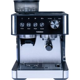 Espressor Tornado TCM5431-GS Rezervor Apa 2.3L 20Bar Rasnita Ajustabila 2800W Argintiu/Negru