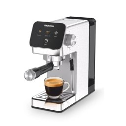 Espressor Manual Daewoo SDA DCME1350 Rezervor Apa 1.2L Pompa 20 Bar 1350W Argintiu
