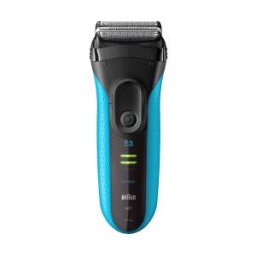 Aparat de ras Braun Series 3 310BT, shaver black/blue, Wet&Dry