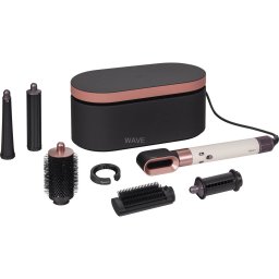 Perie de par Dyson Airwrap i.d. Straight + Wavy (cream/rose gold, Bluetooth)
