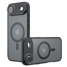 Husa de protectie Techsuit PureFrost MagSafe compatibil cu iPhone 17 Air, Negru Mat