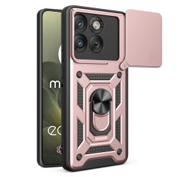 Husa de protectie Techsuit CamShield Series compatibil cu Motorola Edge 70, Roz Auriu
