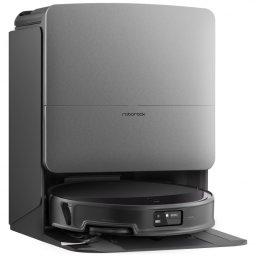 Aspirator robot Roborock Saros 20 Black, 65 W, 36.000 Pa, 259 ml/2,5 l, AdaptiLift 3.0, Curatare uscata si umeda, StarSight 2.0, Autonomie de 200 minute, Negru