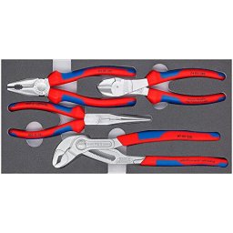 Knipex Basic Chrom 002001V17 - 4-parts set