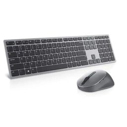 Tastatura Kit tastatura + mouse wireless Premier KM7321W, 2.4GHz&Bluetooth 5.0, multidevice, US International layout