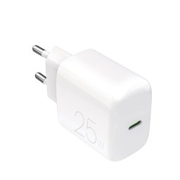Incarcator de retea 1x USB-C 25W Alb