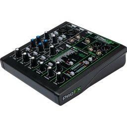 Consola DJ ProFX6v3 - 6-channel analogue mixer with USB interface, Black