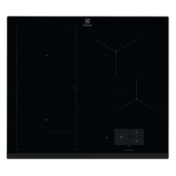 Plita Plita cu Inductie Incorporabila 4 Zone de Gatit 60 cm Negru Touch Control, Conectare WiFi, FlexiBridge, Booster, Timer Electronic