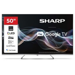 Televizor Sharp 50JP7265E 50" (126cm) 4K Ultra HD QLED MiniLED Google TV