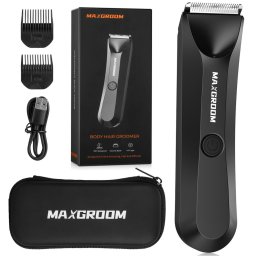 Aparat de tuns Trimmer ceramic 3x5mm USB-C IPX7 LED Negru