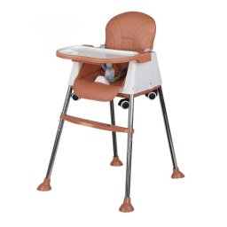 Scaun de Masa Pliabil 3in1, Flippy, Reglabil, Multifunctional, 3 Pozitii, Masuta si Husa Detasabile, Roti, Centura de Siguranta, Ajustare Inaltime