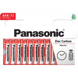 Baterii Panasonic Economy AAA LR3 1.5V Zinc, cutie 12 bucăți