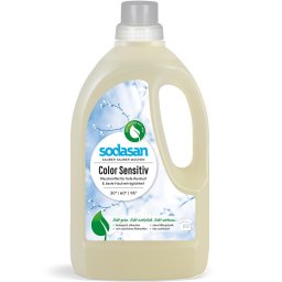 Detergent lichid bio pentru rufe colorate senzitiv 1.5L Sodasan
