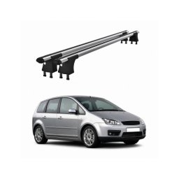 Bare transversale aluminiu Ford C-Max 2003-2010, prindere puncte fixe
