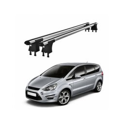 Set bare transversale aluminiu pentru Ford S-Max I 2006-2015, puncte fixe