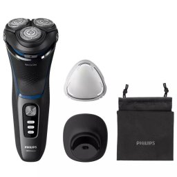 Aparat de Ras Electric Umed si Uscat Philips S3344/13 Negru