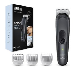 Aparat de Tuns Braun BG3340 Corp Tehnologie Skinshield 1 Incarcator Negru