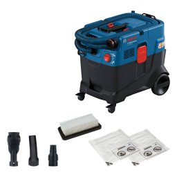 GAS 400A Aspirator industrial umed uscat 1200W, Bosch 28L