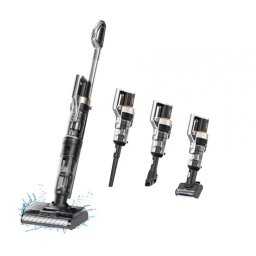 Aspirator Vertical Jimmy HW11 Pro Max 4-in-1 Fara Fir 500W Autonomie 80min Ecran LED Autocuratare Negru