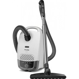 Aspirator cu Sac Miele Guard S1 Parquet Flex BRWS [12558600] Buton Rotativ cu 4 Trepte Tub EasyLock Sac 3.5L Cablu 7.5M 890W Alb